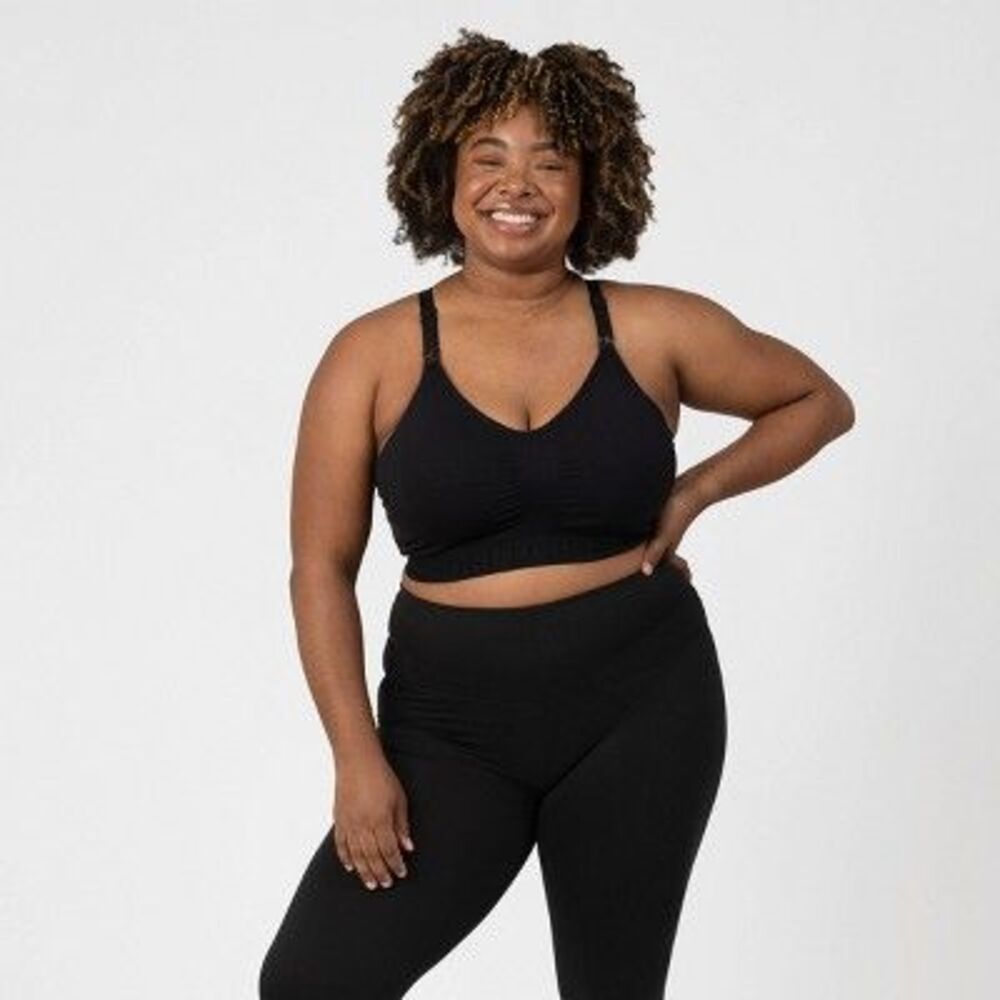 Kindred Bravely -  Women's Sublime Nursing Sports Bra Black